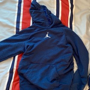 Jordan Blue Hoodie, EUC